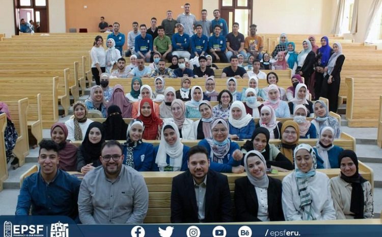  الاتحاد المصري لطلاب الصيدلة EPSF بالجامعة المصرية الروسية  ينظم ورش عمل على هامش مؤتمر “Phocus”
