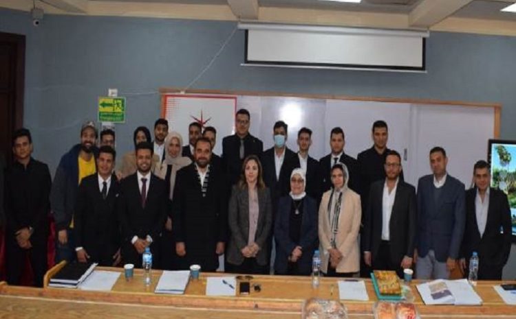 طلاب هندسة الجامعة المصرية الروسية يقدمون اكثر من 90 مشروع تخرج