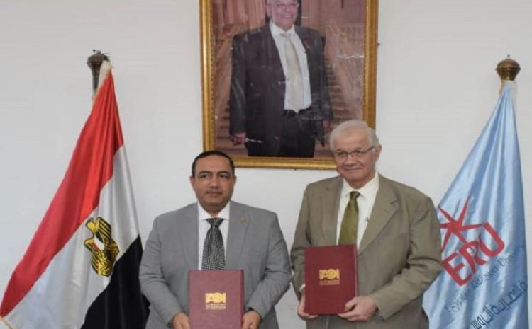  جانب من توقيع بروتوكول التعاون بين مصنع الكترونيات الهيئة العربية للتصنيع والجامعة المصرية الروسية