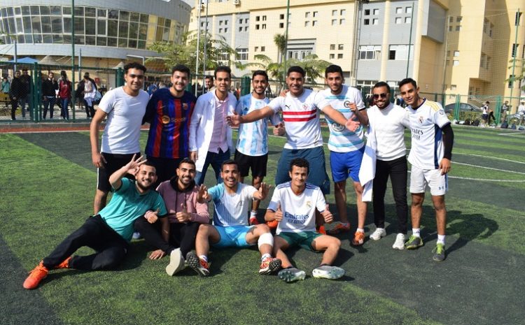  فعاليات مباريات دور ال ٨ من بطولة كأس الجامعة المصرية الروسية لكرة القدم الخماسية