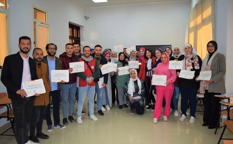  دورة للإسعافات الأولية بالجامعة المصرية الروسية بالتعاون مع الهلال الأحمر المصري