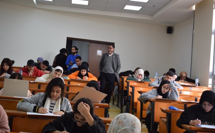  بدء امتحانات الفصل الدراسى الأول بكليات الجامعة المصرية الروسية