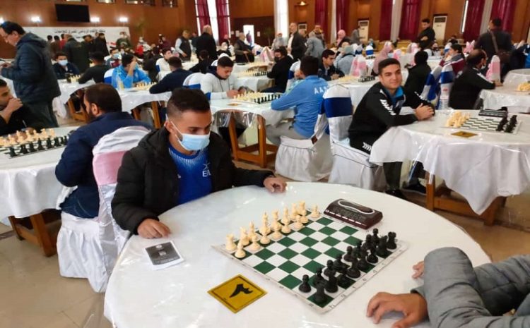  The participation of the Egyptian Russian University  in the Universities Chess Championship