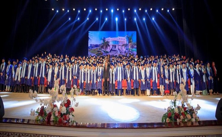  Graduation ceremony of the first two classes of the Faculty of Oral and Dental Medicine at the Egyptian Russian University.