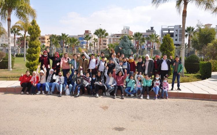  The second day of the children’s university activities at the Egyptian Russian University.