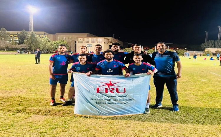  The activities of the participation of the Egyptian Russian University in the universities’ Championship (Martyr Ibrahim Al-Rifai Championship for the 49th session) – Five-sided football