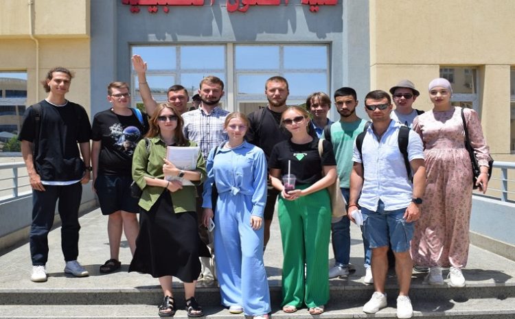  The Egyptian Russian University receives a student delegation from the Russian Federation