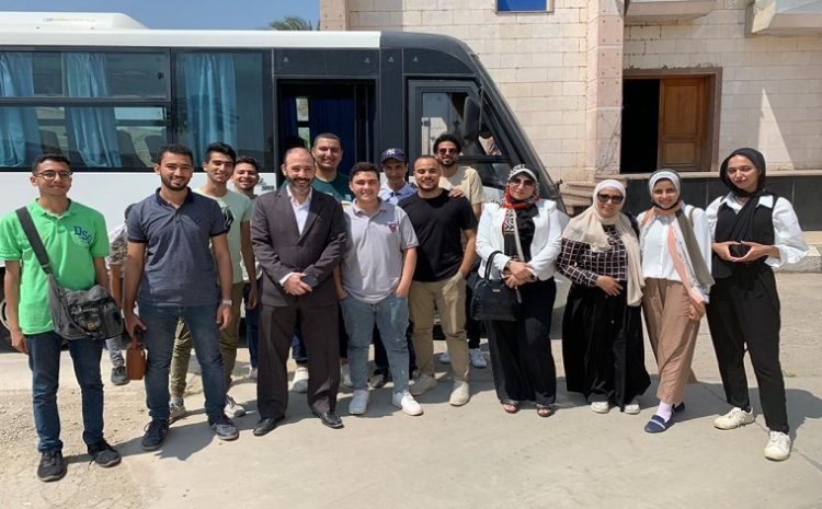  Part of the summer training 2022 for students of the Communications and Mechatronics Departments, and a visit to Benha Factory for Electronic Industries, within the agreement protocol between the Egyptian Russian University and the Center of Excellence (military production)