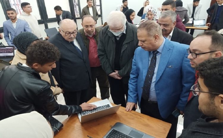 With 45 innovative and distinguished projects Artificial intelligence at the Egyptian Russian University inaugurates the Student Exhibition…. Video