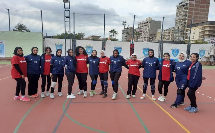  Participation of the ERU Volleyball Team (Girls) in the Egyptian Universities Championship