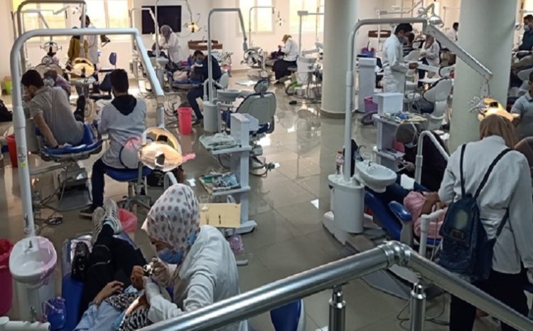  The Egyptian Russian University Receives 18,900 Patients for free at the Dental Clinics