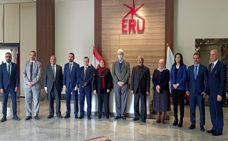  During the fixed assets evaluation conference at the Faculty of Management.. The Egyptian Russian University signs a cooperation agreement with the Institute of Management Accounting “IMA”.