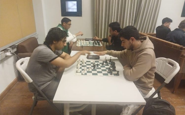  Participation of the Egyptian Russian Chess University team in the Private Universities Championship