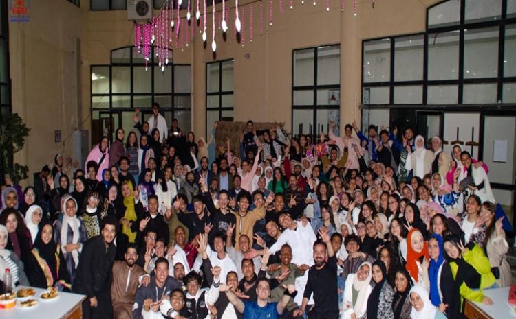 The Faculty of Fine Arts at the Egyptian Russian University (ERU)organizes Group Ramadan Iftar