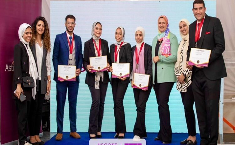  A group of students from the Egyptian Russian University won second place in AstraZeneca competition titled “Digital Transformation In Pharma”.